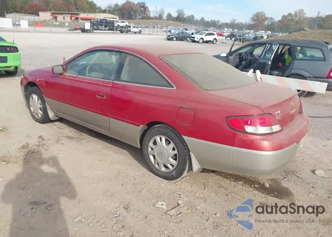 2000 Toyota Camry Solara Se z USA, uszkodzony, nr VIN 2T1CG22PXYC315923